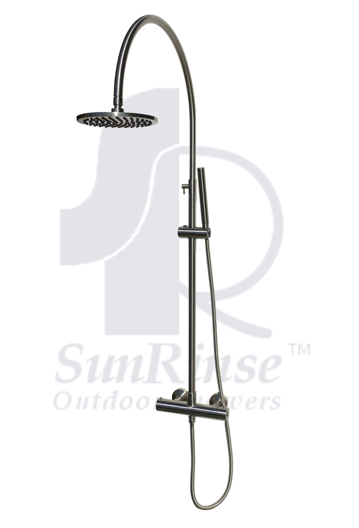 SR402 Thermostatic Valve Outdoor Shower SunRinse Outdoor Showers